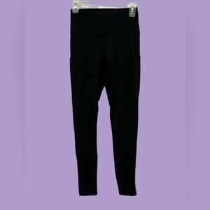 Aerie High Waisted Brushed Lined Leggings with Pockets, Size M